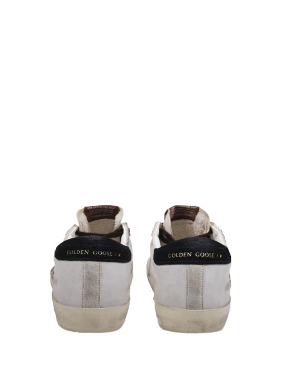 26FW 골든구스 SUPER STAR 슈퍼 스타 클래식 스니커즈 GWF00101 F008746 12526 WHITE SEEDPEARL BLACK DOM - GOLDEN GOOSE