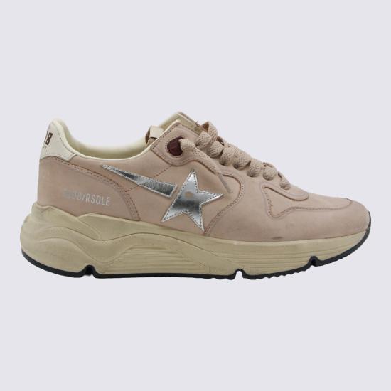 26FW 골든구스 러닝 솔 스니커즈 GWF00126 F008516 11709 CREAM POWDER PINK SILVER DOM