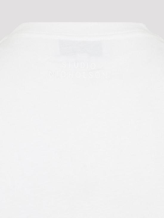 26FW 스튜디오 니콜슨 반팔 티셔츠 MARINESNW1619OFF White - STUDIO NICHOLSON