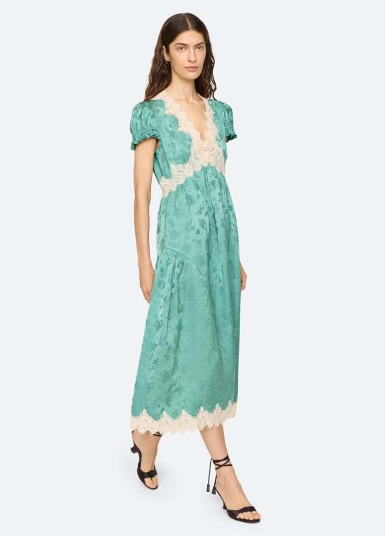  씨뉴욕 롱 원피스 AW26 137 GREEN