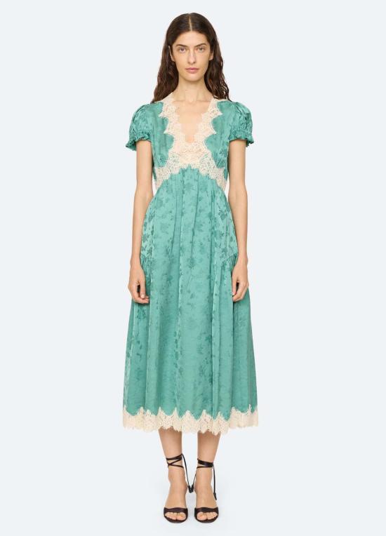  씨뉴욕 롱 원피스 AW26 137 GREEN - SEA NY