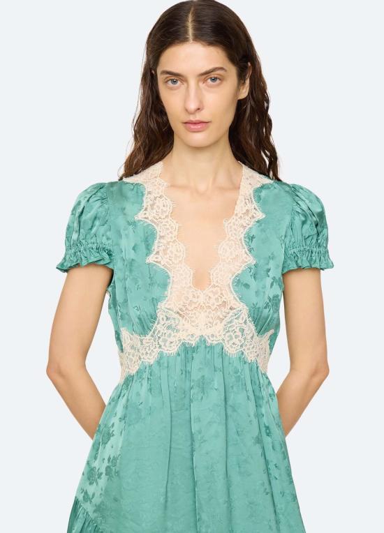  씨뉴욕 롱 원피스 AW26 137 GREEN - SEA NY