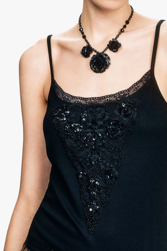  안나 수이 캐미솔 A626A20 BLACK - ANNA SUI