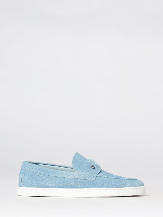 26SS 크리스챤 루부탱 로퍼 1260679 4375 Gnawed Blue