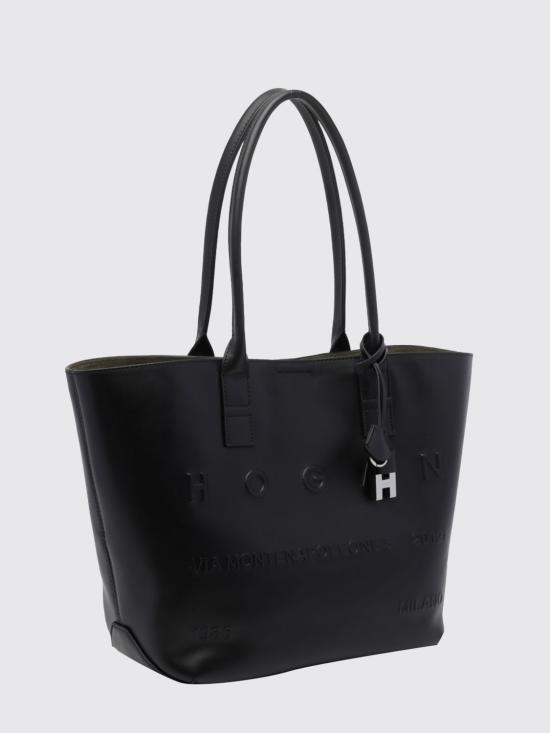 26FW 호간 숄더백 KBW01TA0200TZP B999 Black - HOGAN