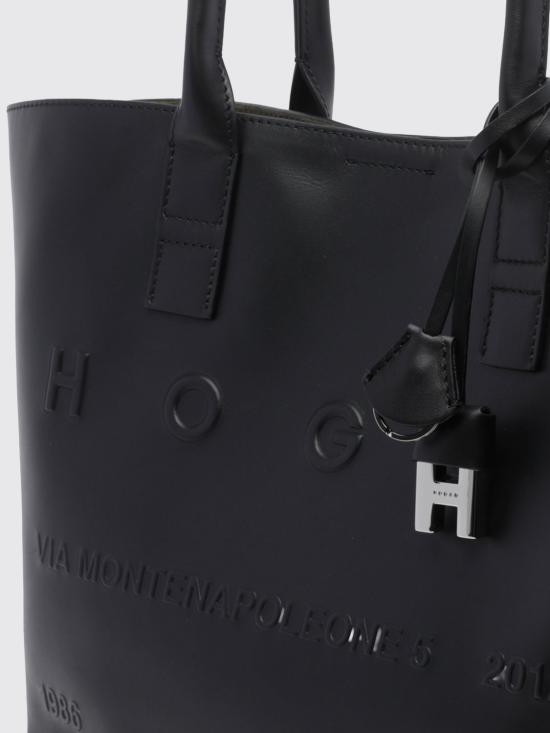 26FW 호간 숄더백 KBW01TA0200TZP B999 Black - HOGAN