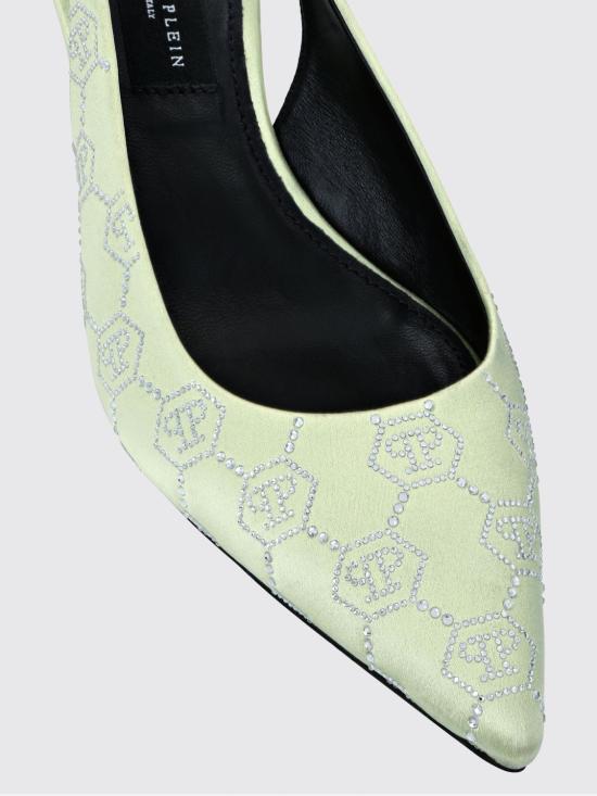 26SS 필립 플레인 힐/펌프스 SAESWSD0611PTE028N 05 Green - PHILIPP PLEIN