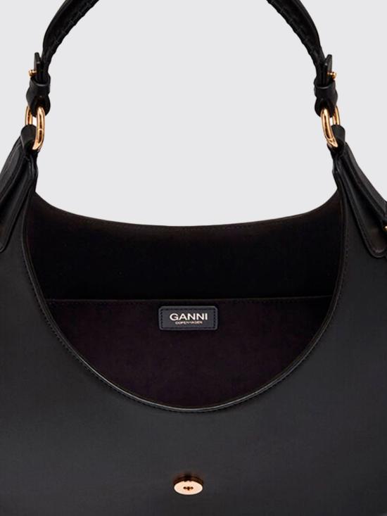 26FW 가니 스몰 캣 백 A6998 099 Black - GANNI
