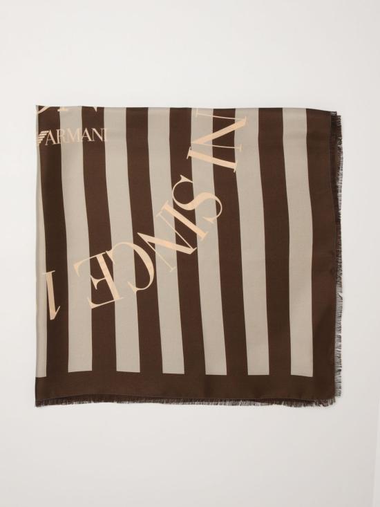 26SS 엠포리오 아르마니 머플러/스카프 EW004043AF23574 F8092 Brown