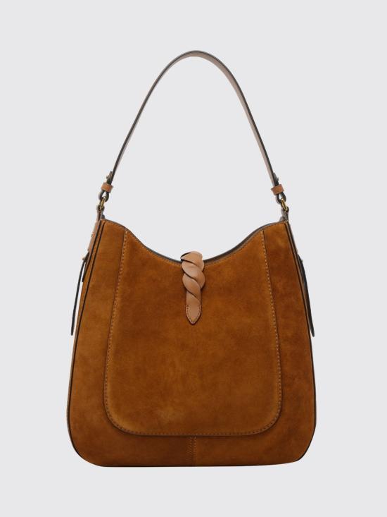 26FW 이자벨마랑 알타이 호보 스웨이드 카프스킨 레더 백 PP0353FAC2C21M 50CO Brown - ISABEL MARANT