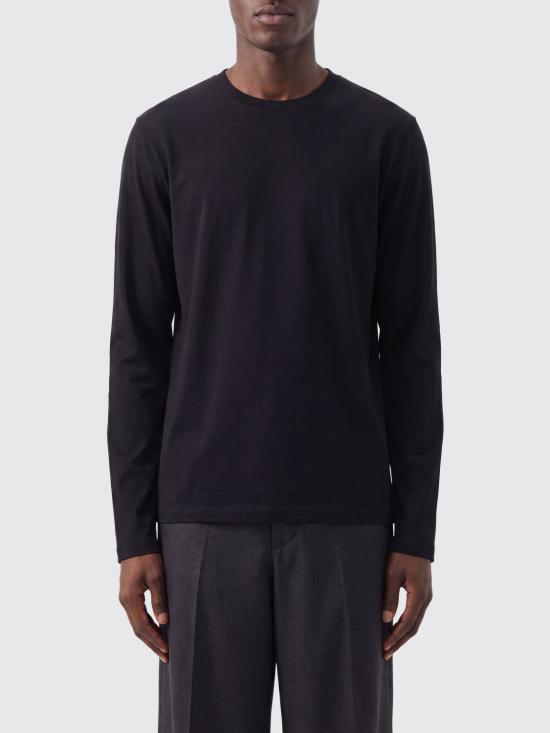 26SS 질샌더 반팔 티셔츠 J47GC0159J20103 001 Black