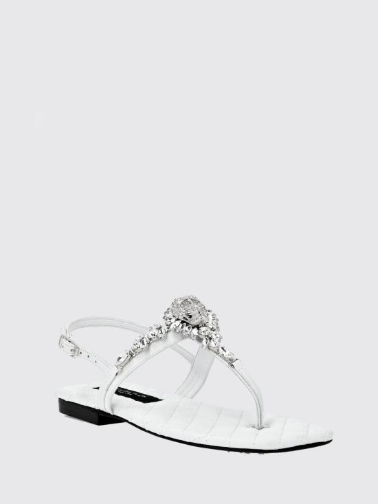 26SS 필립 플레인 힐/펌프스 PABSWSA0525PLE010N 01 White - PHILIPP PLEIN