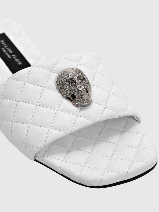 26SS 필립 플레인 힐/펌프스 PABSWSA0512PLE010N 01 White - PHILIPP PLEIN