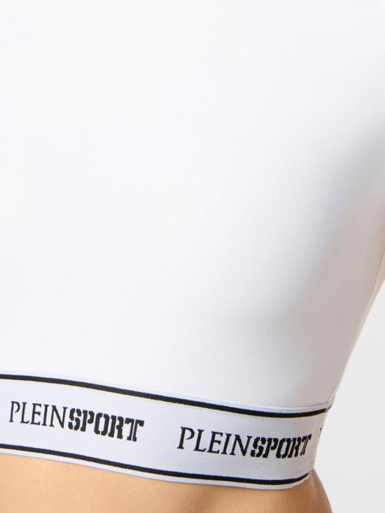 26FW 플레인스포츠 반팔 티셔츠 SAFCWTK3896STE003N 01 White - PLEIN SPORT