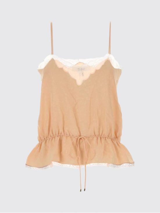 26SS 끌로에 탑 CH26UH121323 6H6 Pink - CHLOE