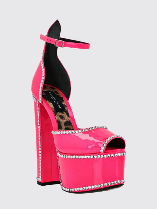 26SS 필립 플레인 힐/펌프스 SADSWSA0655PLE010N 87 Pink - PHILIPP PLEIN