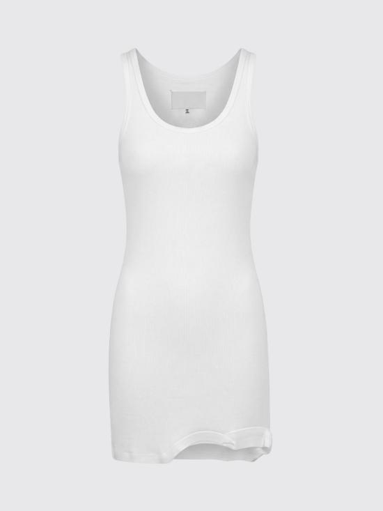 26SS 마르지엘라 롱 원피스 S29DA0016M20202 101 White - MAISON MARGIELA