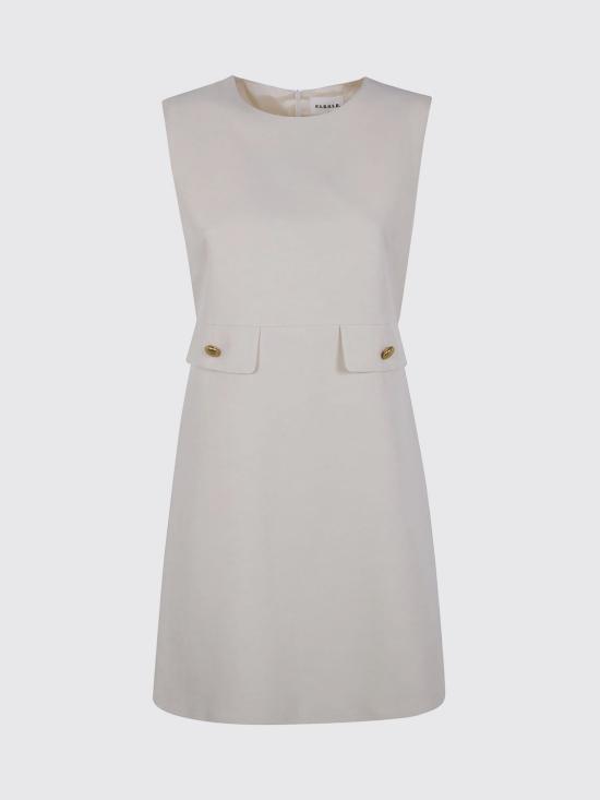 26SS 파로쉬 미디 원피스 D731377GRAISA26 003 Sand - PAROSH