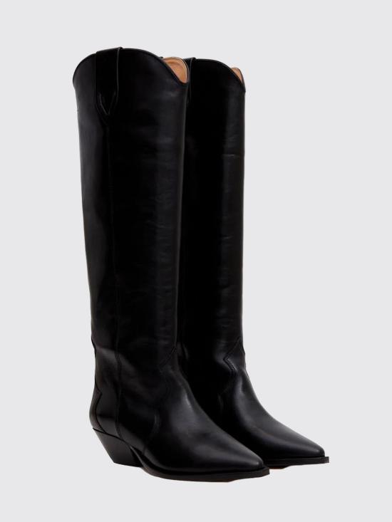 26FW 이자벨마랑 덴비 스웨이드 레더 하이 부츠 BT0001FAA3A03S 01BK Black - ISABEL MARANT