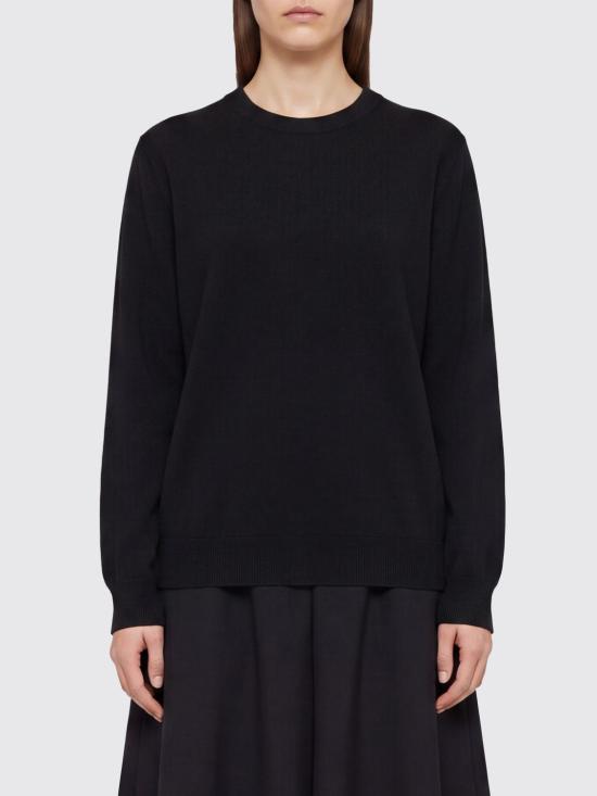26SS 질샌더 스웨터 J04GP0001J14532 001 Black