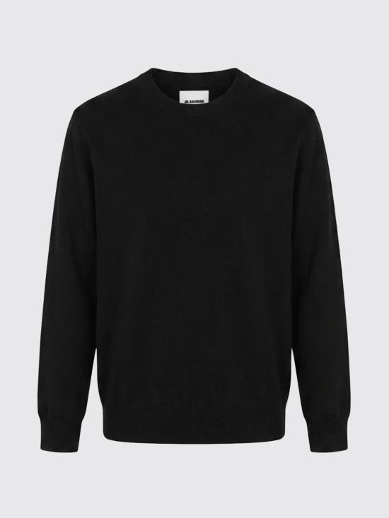 26SS 질샌더 스웨터 J04GP0001J14532 001 Black - JIL SANDER