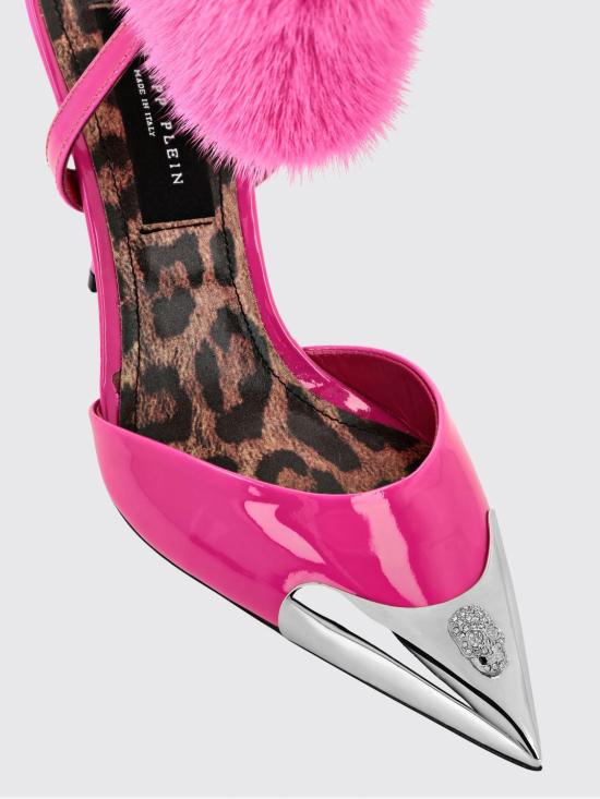 26SS 필립 플레인 힐/펌프스 FACSWSD0469PFU027F 33 Fuchsia - PHILIPP PLEIN
