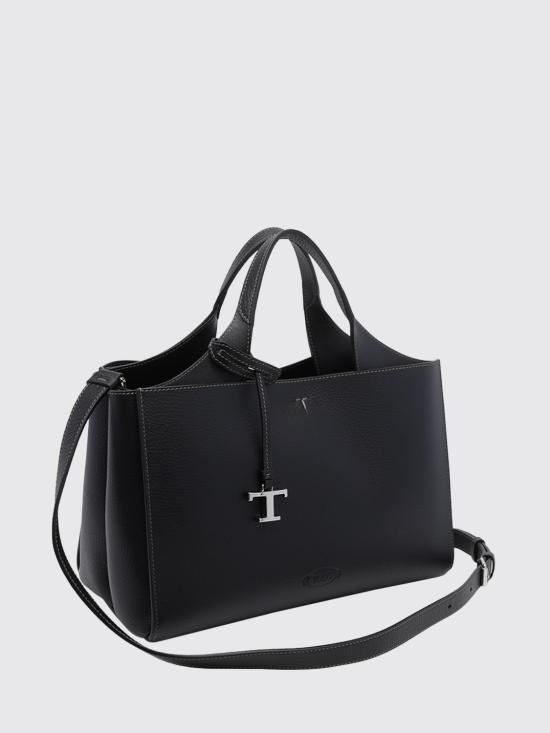 26FW 토즈 토트백 XBWAPAL0200QRI B999 Black - TODS