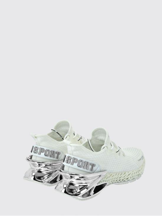 26SS 플레인스포츠 스니커즈 FABSUSC0335PTE003N 0191 White - PLEIN SPORT