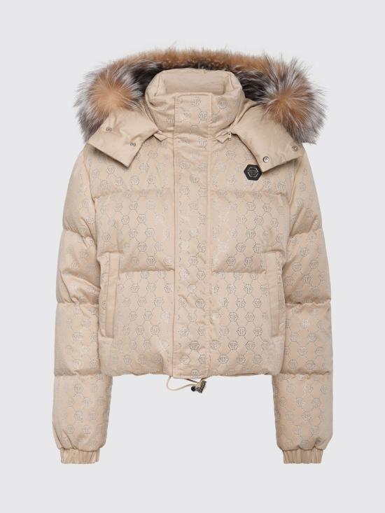 26FW 필립 플레인 숏패딩 AAECWRB1547PTE111F 06 Beige - PHILIPP PLEIN