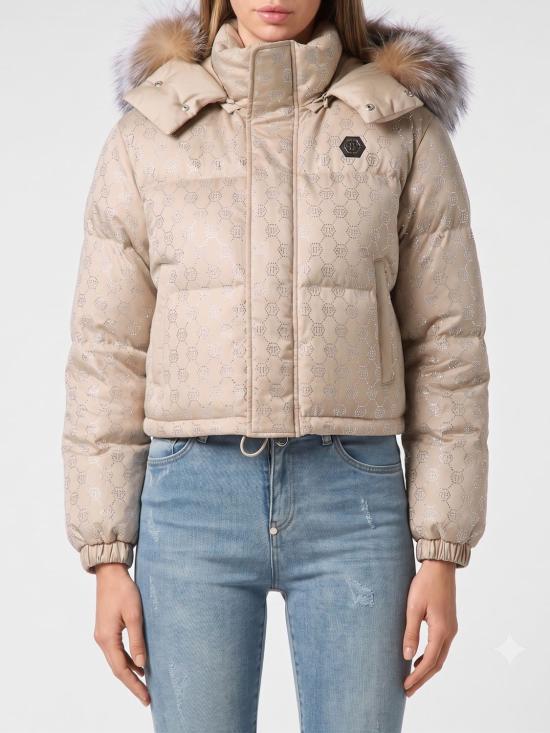 26FW 필립 플레인 숏패딩 AAECWRB1547PTE111F 06 Beige