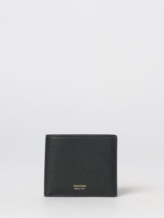 26FW 톰포드 그레인 레더 클래식 반지갑 Y0228LCL158G NAA Black