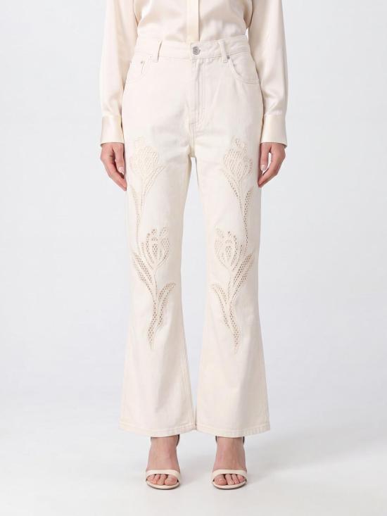 26SS 마르니 스트레이트 팬츠 PAJD0642A1USCZ16 00W02 Natural