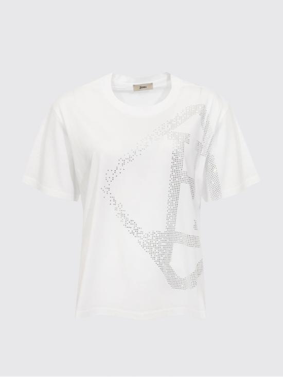 26SS 에르노 반팔 티셔츠 JG000321D52125 1094 White - HERNO