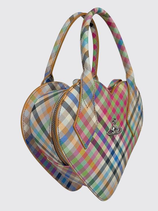 26SS 비비안웨스트우드 멀티컬러 아카이브 자카드 숄더백 4802000SWS001S O315 Multicolor - VIVIENNE WESTWOOD