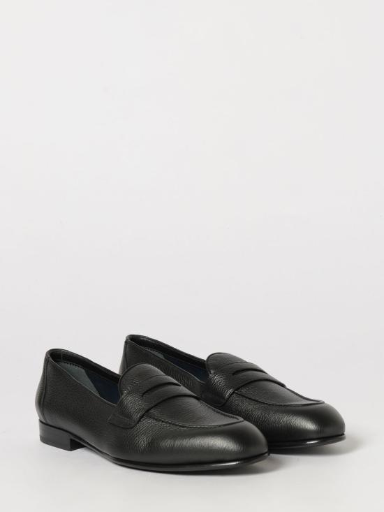 26SS 브리오니 로퍼 QE1W0LP7731 1000 Black - BRIONI