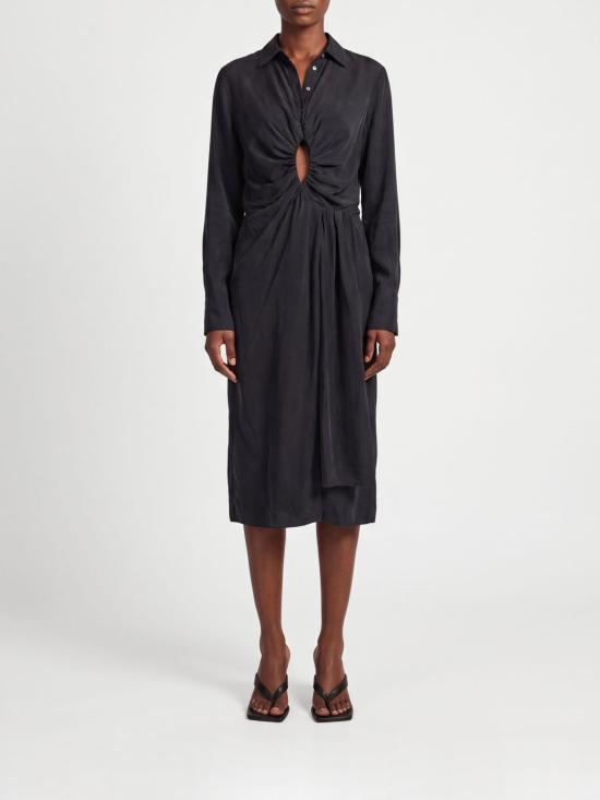 26SS 마르지엘라 미디 원피스 S29DD0057M35901 900 Black