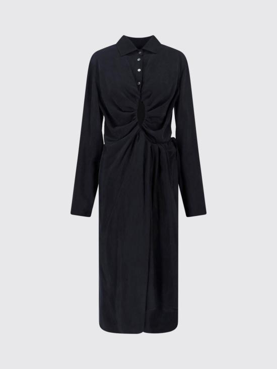 26SS 마르지엘라 미디 원피스 S29DD0057M35901 900 Black - MAISON MARGIELA