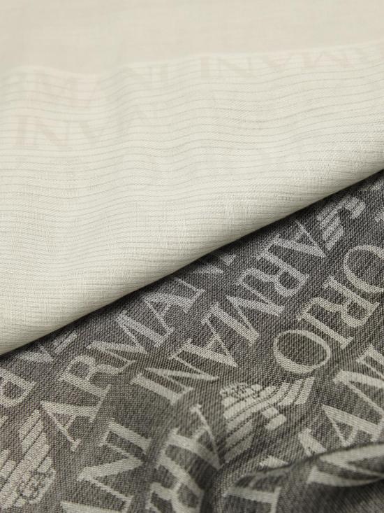 26SS 엠포리오 아르마니 머플러/스카프 EM005814AF25501 F8257 Grey - EMPORIO ARMANI