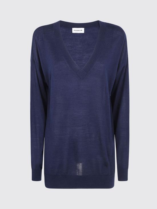 26SS 파로쉬 스웨터 D511668LINFA26 012 Blue - PAROSH