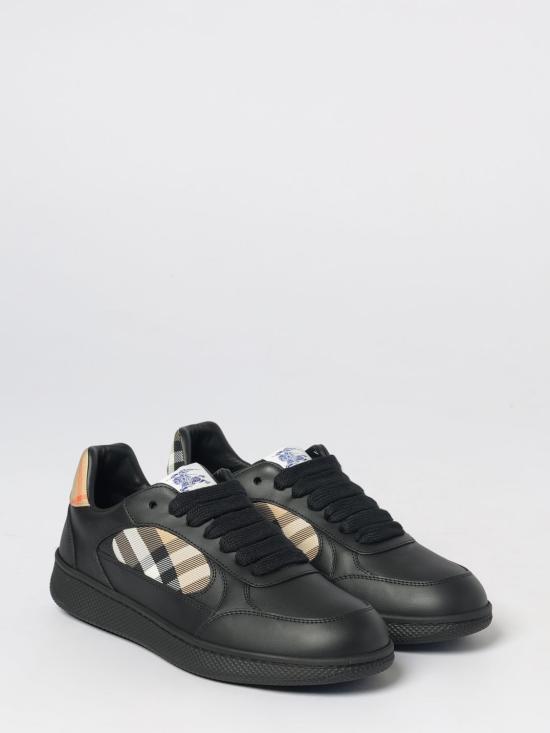 26FW 버버리 체크 테라스 스니커즈 8108650 Black - BURBERRY