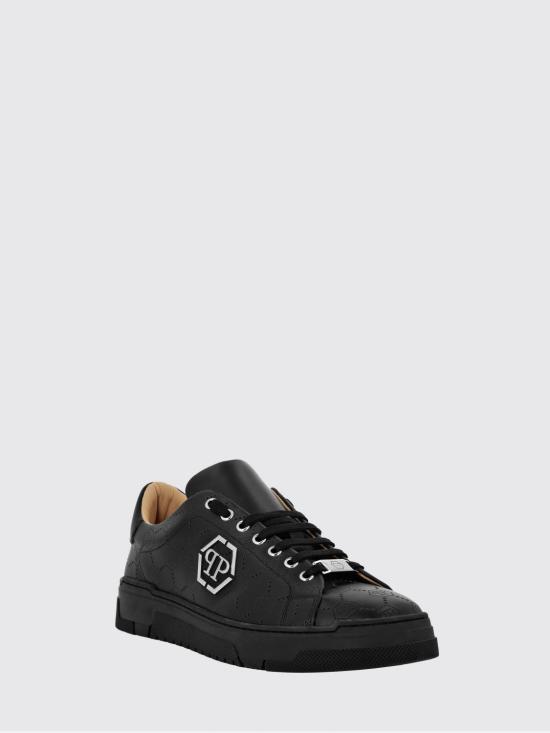 26SS 필립 플레인 스니커즈 PAESUSC0770PLE010N 0202 Black - PHILIPP PLEIN