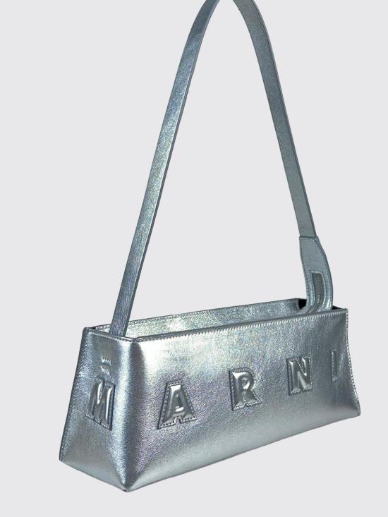 26SS 마르니 숄더백 SBMP0248U1P4989 00N20 Silver - MARNI
