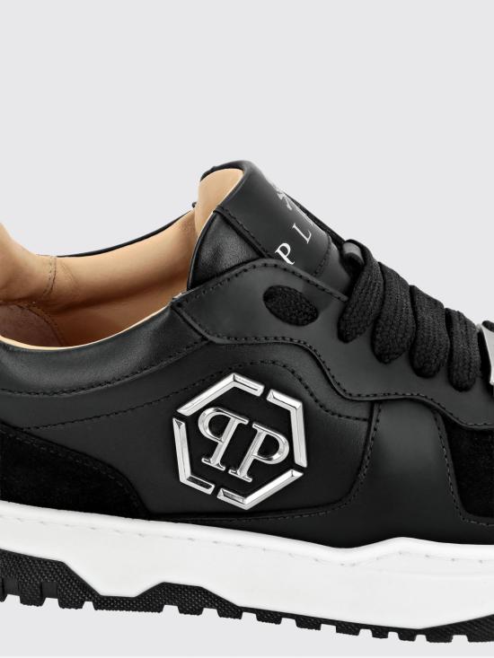 26SS 필립 플레인 스니커즈 SADSUSC0545PLE010N 02 Black - PHILIPP PLEIN