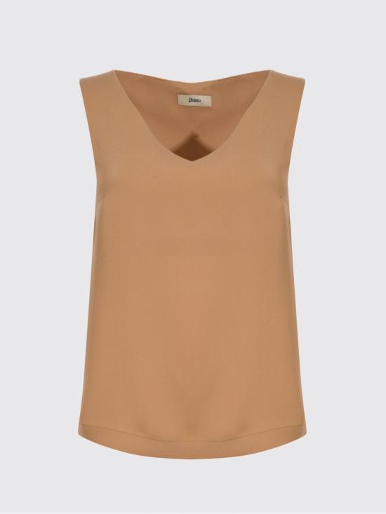 26SS 에르노 탑 BL000051D12875S 2157 Camel - HERNO
