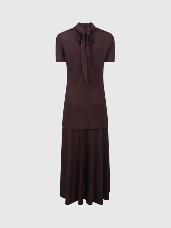 26SS 질샌더 롱 원피스 J04CT0111J65016 602 Plum - JIL SANDER