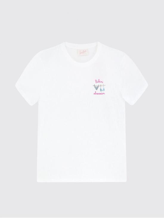 26SS 세인트바쓰 반팔 티셔츠 EMI0001 00279L White - MC2 SAINT BARTH