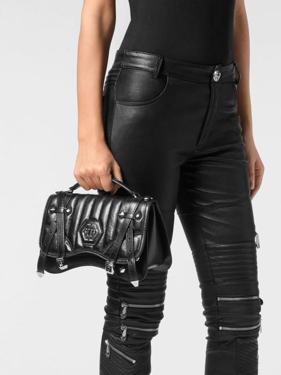 26SS 필립 플레인 토트백 SAEAWBA2067PLE010N 02 Black - PHILIPP PLEIN