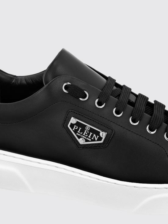26SS 필립 플레인 스니커즈 UADSUSC0701PLE075N 02 Black - PHILIPP PLEIN