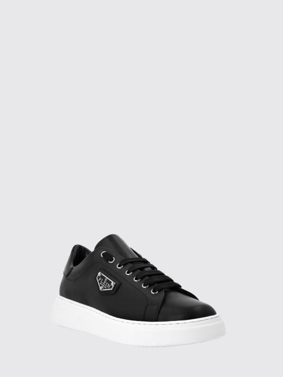 26SS 필립 플레인 스니커즈 UADSUSC0701PLE075N 02 Black - PHILIPP PLEIN