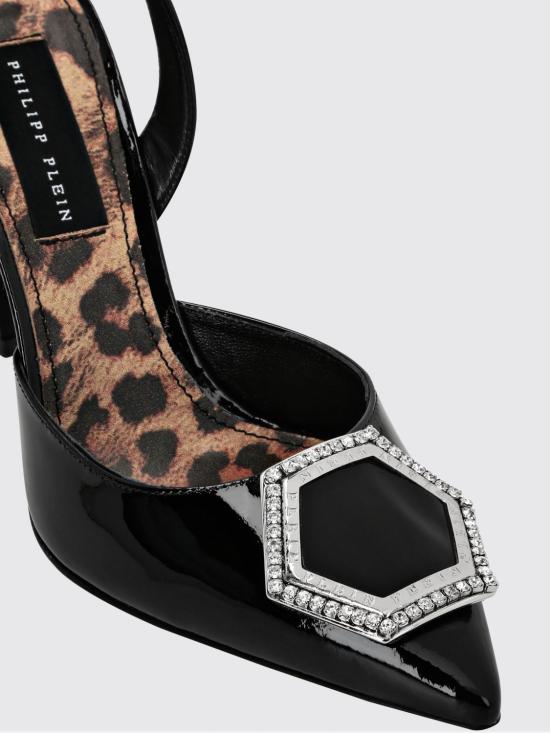26SS 필립 플레인 힐/펌프스 UABSWSD0453PLE077N 02 Black - PHILIPP PLEIN